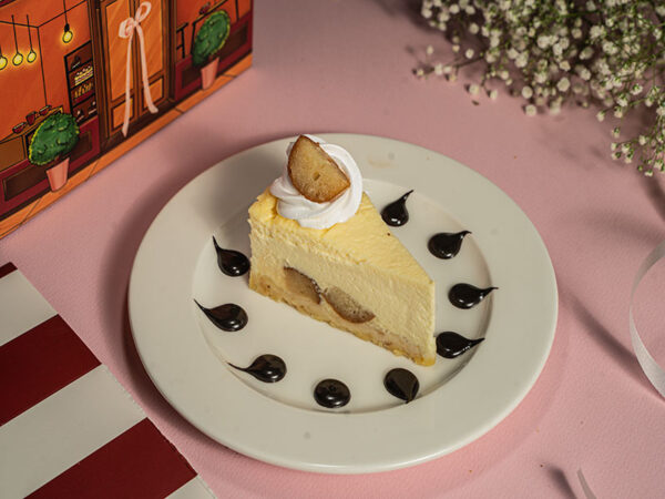 Baked Gulab Jamun Cheesecake (egg)