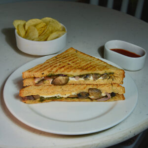 Wild Mushroom & Caramelized Onion on Multigrain Sandwiches
