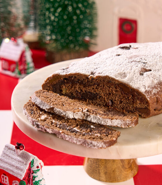 orange chocolate stolan